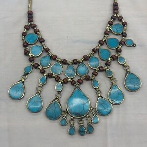 Handmade turquoise necklace